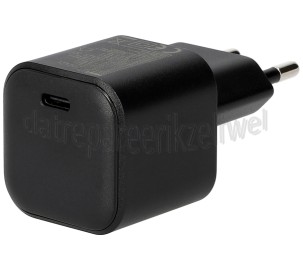 Foto van Musthavz Oplader Nano Smart USB-C PD-Oplader, Zwart 65W 