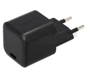 Foto van Musthavz Oplader Nano Smart USB-C PD-Oplader, Zwart 30W 