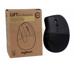 Foto van Logitech Muis Ergonomisch, Verticaal 4000 DPI, Draadloos, Rechtshandig 
