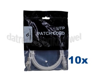 Foto van UTP/Netwerk kabel UTP CAT6 Netwerkkabel, RJ45 Male - RJ45 Male 1,5 Meter 