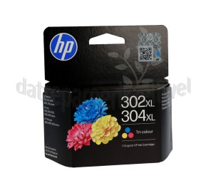 Foto van HP Hewlett-Packard Inktcartridge No. 302XL, 304XL Color Deskjet 3720, 3730 