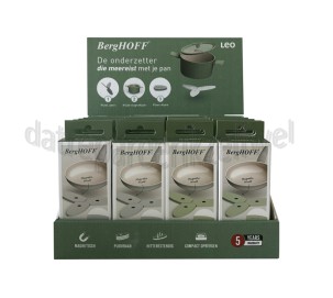 Foto van BergHOFF Onderzetter Moonmist Display 24 stuks 