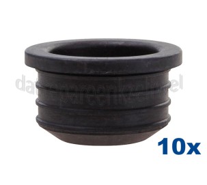 Foto van Verbindingsstuk Rubber 40x32mm 