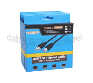 Foto van Golden Note USB Kabel USB 2.0 Type A Male - Type B Male 1.8 Meter 