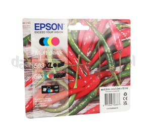 Foto van Epson Inktcartridge 503XL Multipack XP5200, 5205, WF2960DWF, 2965DWF 