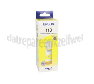 Foto van Epson Inktcartridge Ecotank 113 Yellow ET5150, ET5180, ET5800, ET16600, ET16650, ET16680 
