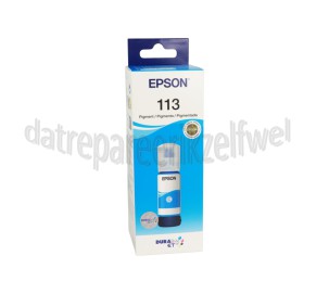 Foto van Epson Inktcartridge Ecotank 113 Blue ET5150, ET5180, ET5800, ET16600, ET16650, ET16680 