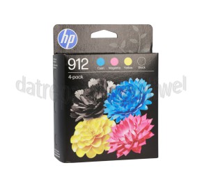 Foto van HP Hewlett-Packard Inktcartridge 912 Black, Cyan, Magenta, Yellow 8010, 8020 Series 