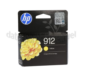 Foto van HP Hewlett-Packard Inktcartridge 912 Yellow 8010, 8020 Series 