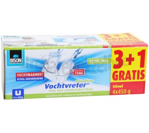Foto van Bison Vochtvreter Vochtmagneet Ultra Navulling caravans, Boten, Kelders 