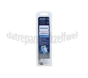 Foto van Philips Tandenborstelset Standaard sonische opzetborstels, Zwart Sonicare 
