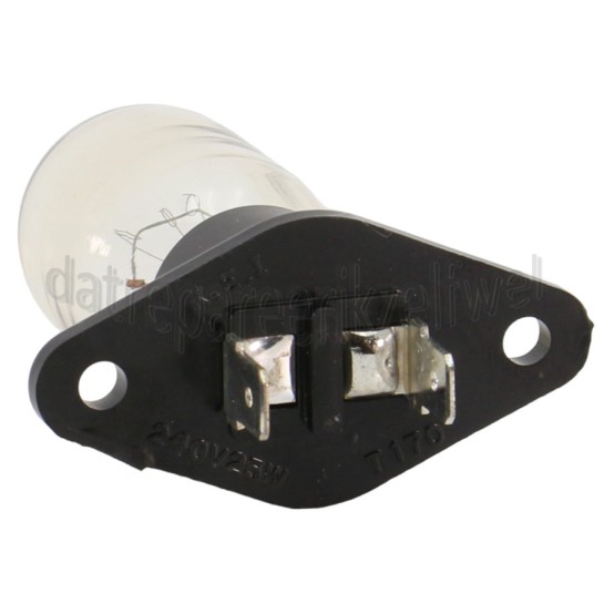 Foto van Ego Lampje 25W -met bev. plaat- magnetron 