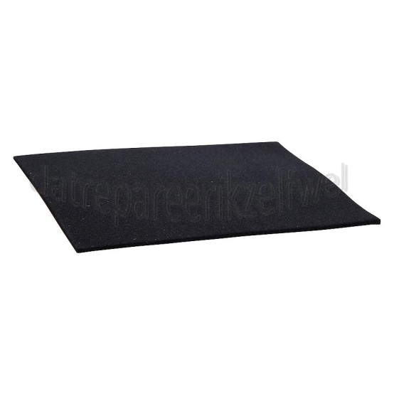Foto van Deltafix Anti-sliprubber Anti-sliprubber zwart vierkant 90x100mm 
