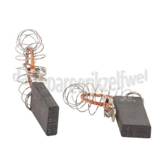 Foto van Bosch Koolborstel set, 12 x 5 met veer/klem WM 6.. serie 