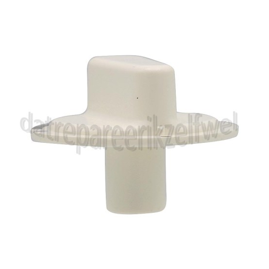 Foto van Atag Knop wit-grijs -gas- HG 453-OG 153 