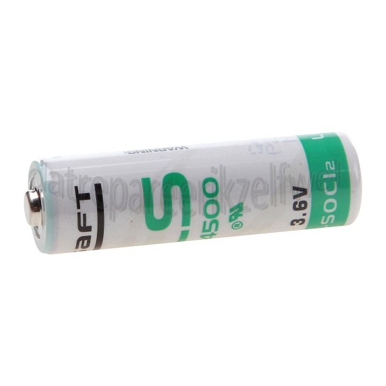 Foto van Saft Batterij AA 3.6 Volt lithium oa Tefal weegschaal 