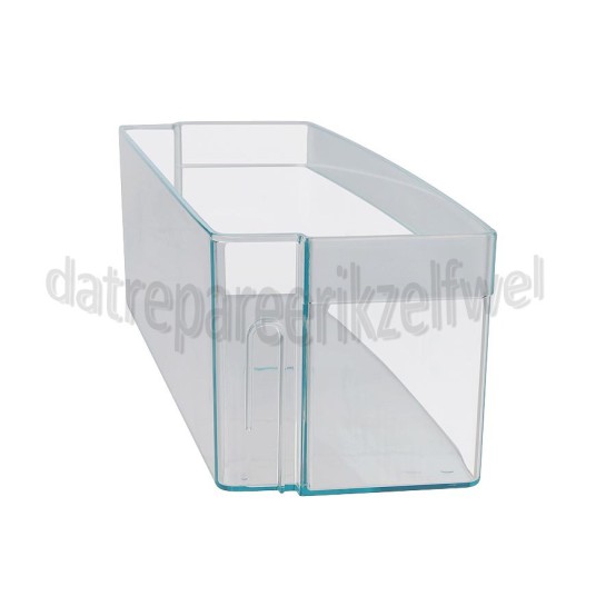 Foto van Siemens Flessenrek Transparant met opschrift Siemens KI34V04, KI22V74/32 