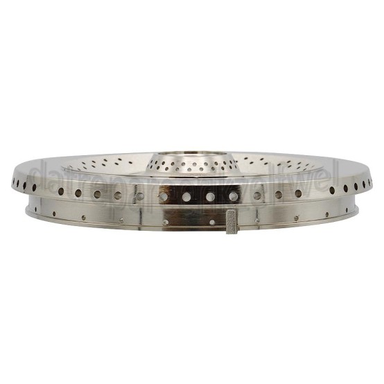 Foto van Smeg Branderdeksel 12CM chroom wokbrander CS19NL 