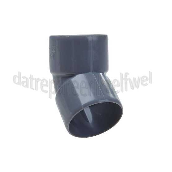 Foto van Dps Bocht PVC 40mm 45 gr 2x lijm 