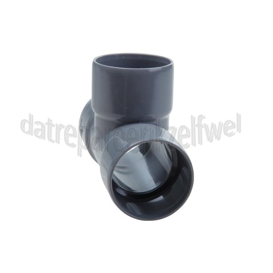 Foto van Dps T-stuk PVC 40mm 90 gr. 3x lijm 