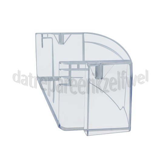 Foto van Pelgrim Flessenrek Transparant 436x114x109 KK7304B 