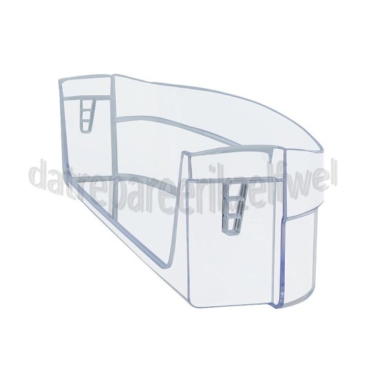 Foto van Whirlpool Flessenrek Transparant 49x11.7cm RT600H,ART826,ART871G 