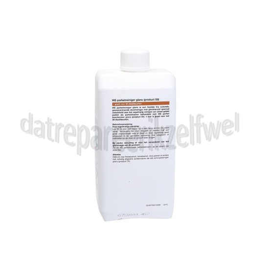 Foto van HG Reiniger Parket reiniger wash & shine HG product 53 
