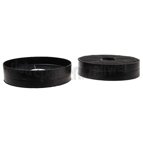 Foto van Novy Filter Koolstoffilter Rond, 2 Stuks EB1010/12 Salsa, Twist, Frevo, Vlakscherm D650, D655, EB1030 