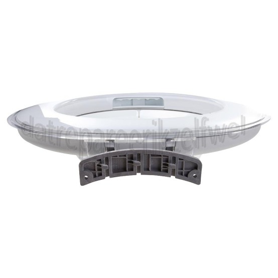 Foto van Samsung Vuldeur Compleet, wit/transparant, schuin glas WF81F5E5Q4W, WF70F5E2Q4W 
