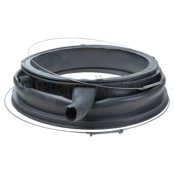Foto van Bosch Manchet Met tuit en 2 knelringen, vetbestendig incl lampengat WAS28492, WAS28792 