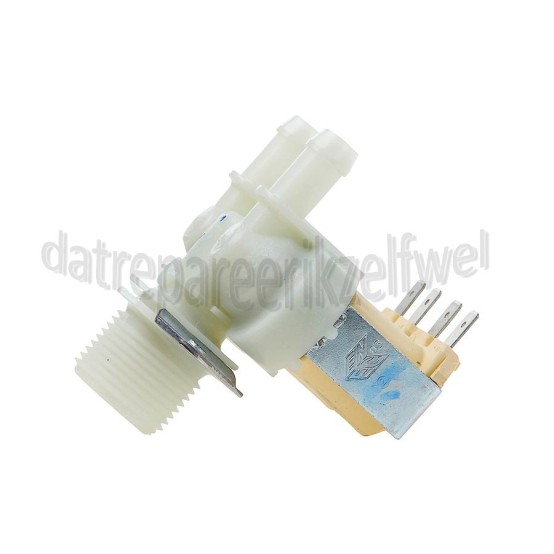 Foto van Samsung Inlaatventiel Dubbel recht dun WF0704F7W, WF70F5E0Z4W 