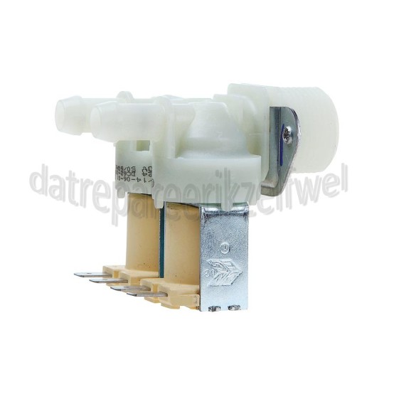 Foto van Samsung Inlaatventiel Dubbel recht dun WF1604YKE, WF8604FEC 