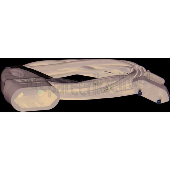 Foto van Q-Link Snoer 2x0,75mm2 575W 2.5A zwart 3M Verlengsnoer met eurostekker 