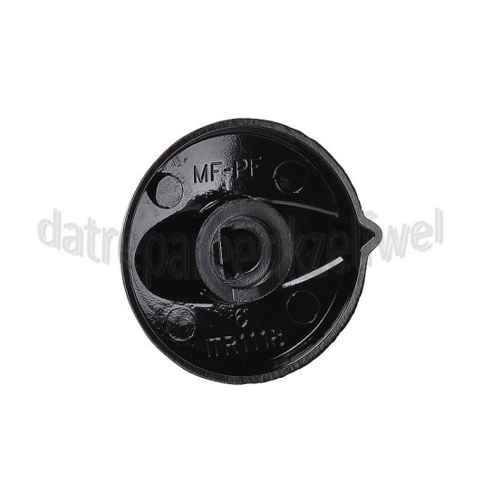 Foto van Whirlpool Knop Standenknop zwart AKM890, AKM900 