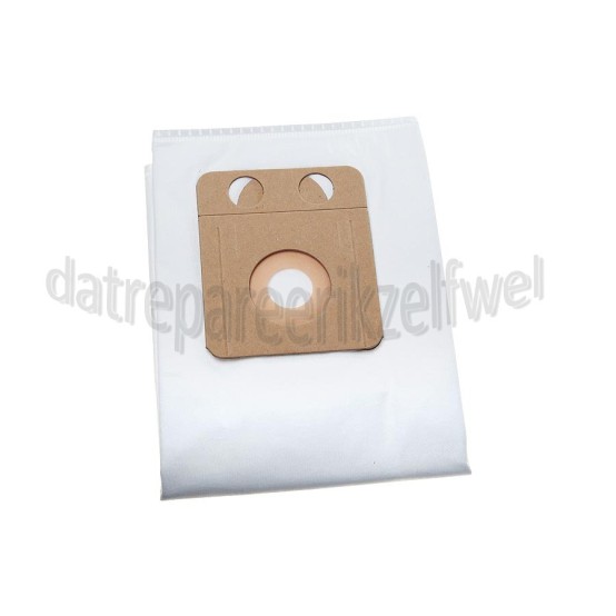 Foto van Easyfiks Stofzuigerzak Micro Fleece 5 stuks Nw Stijl Family, Business 14,0/9,0 ltr 