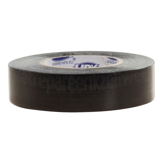 Foto van HPX Tape PVC Zwart Isolatietape, 19mm x 20 meter 