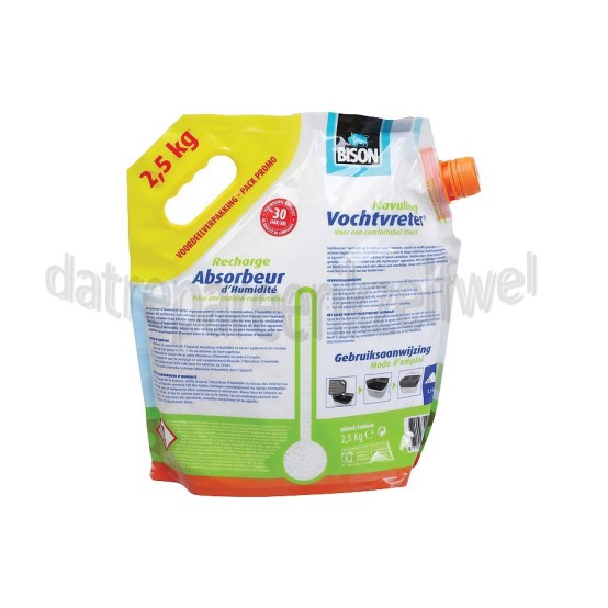 Foto van Bison Navulling Vochtvreter navulling Economy Pack 2,5kg 