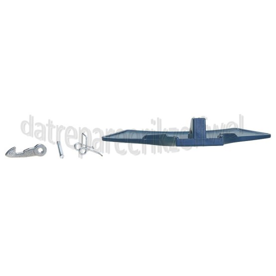 Foto van Indesit Deurgreep-set Grijs XWDA751480XWWWG, XWA81252XWWWG 