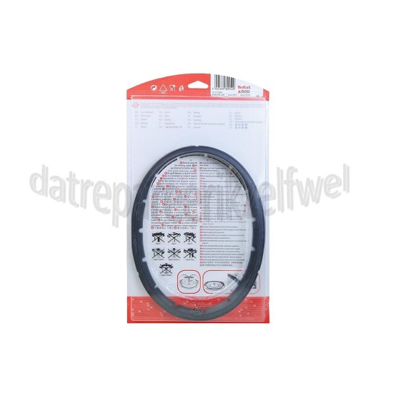 Foto van Tefal Afdichtingsrubber Ring rondom snelkookpan 220mm diameter Nutricook, Clipso Chrono 