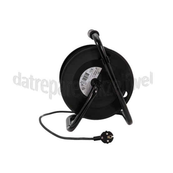 Foto van Q-Link Snoerhaspel haspel 25 meter Thermische beveiliging 3 x 1.0mm2 