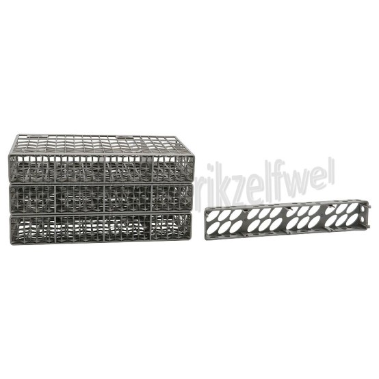 Foto van Atag Bestekbak 3 vakken met handvat EVW8260RVS, TFI8017RVS 