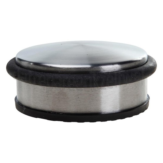 Foto van Deltafix Deurstop Deurstopper 4x10cm Chroom, RVS Look 
