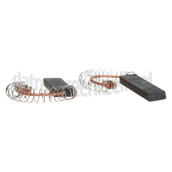 Foto van Bosch Koolborstel Set, 12 x 5 met veer/klem WAE27160, WAE281M1 
