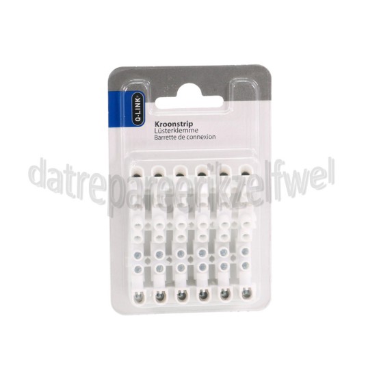 Foto van Q-Link Kroonstrip 6 mm2 6 Polig 
