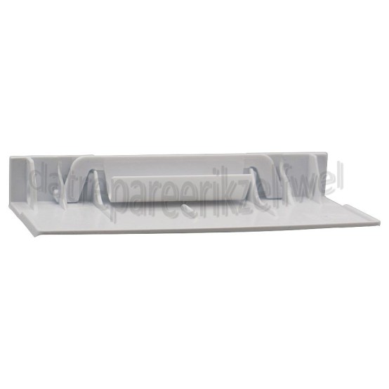 Foto van Bosch Deurgreep Vriesvakdeur, 10,5cm wit. Incl. veer KFL18E51, KIL15V51 