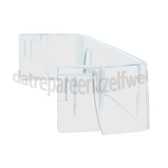 Foto van Zanussi Flessenrek Transparant 420x110x75mm ZRT16JC, ZRD23JA, RF6101 