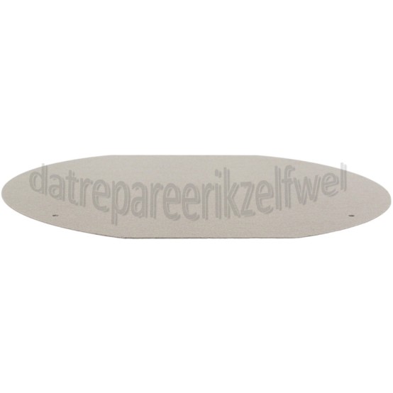 Foto van AEG Micaplaat Rond model, 2 gaten KM9800EM, KB9810E 