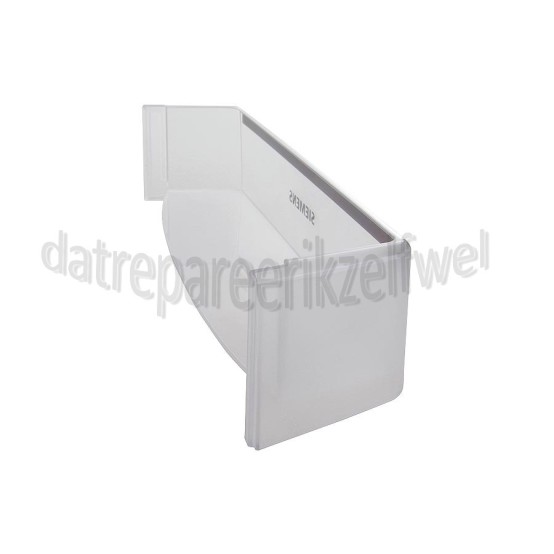 Foto van Siemens Flessenrek Transparant 493x120x100mm KG33NX48, KG36VV03, KD29VX10 