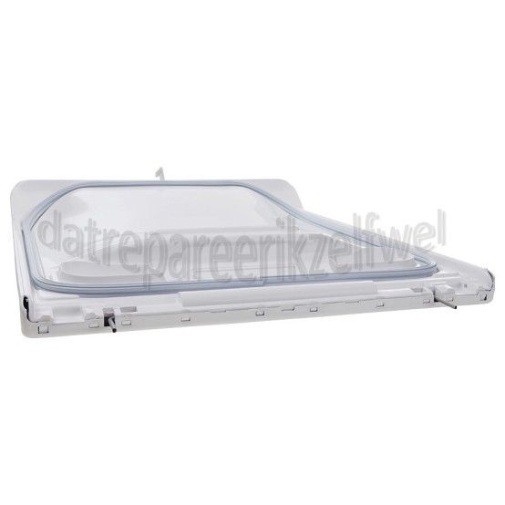 Foto van AEG Deur Deksel Wit, compleet incl. sluiting L46000, L47330, L60460TL 