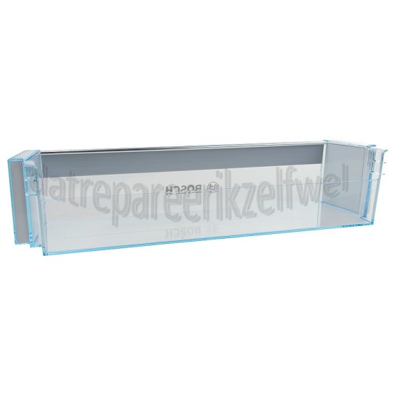 Foto van Bosch Flessenrek Transparant 470x120x100mm KGE36AL40, KGE39AI40 